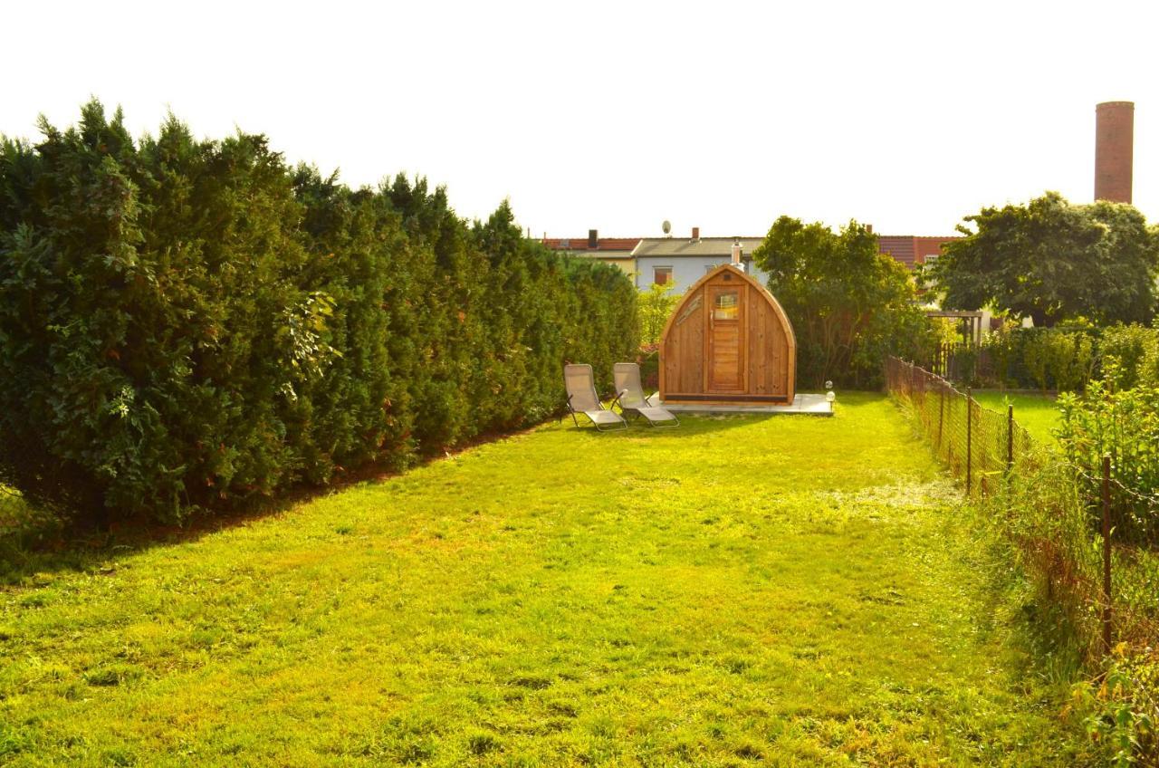 Lehmhaeuschen Mit Sauna Tangermünde Esterno foto